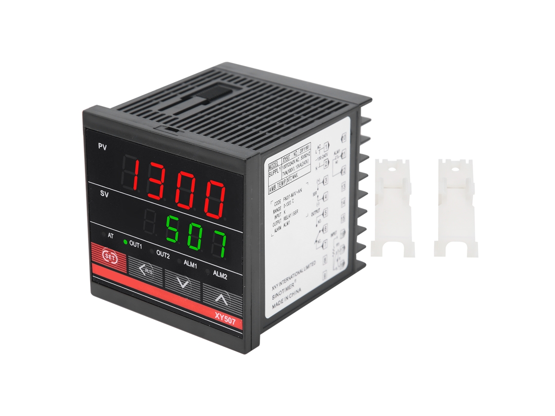 Controlador De Temperatura Pid Inteligente Industrial Aquecimento Resfriamento Relé Xy507 100‑240vac