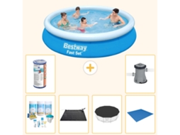 Bestway Piscina Bestway Fast Set Redonda - 366x76 Cm - 7-peças S21382