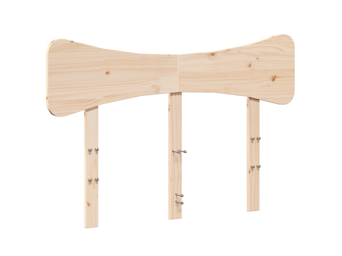 Headboard, Headboards Vidaxl Marrom Madeira De Pinho (120 Cm)