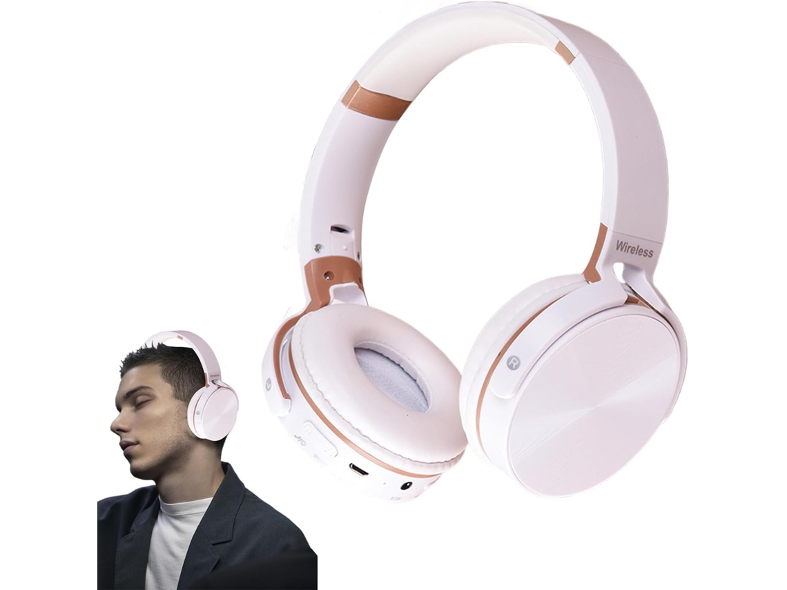 Fones De Ouvido Supra Auriculares Estéreo Nítidos E Dobráveis