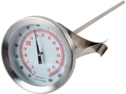 Termômetros de Precisão SFUSHOS em metal com sondas de aço inox e clipe de segurança para laboratórios