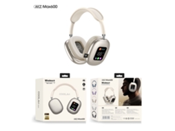 Fones de Ouvido Bluetooth Sem Fio com Visor Digital Rgb e Leitor de Cartão AQUAFORGE