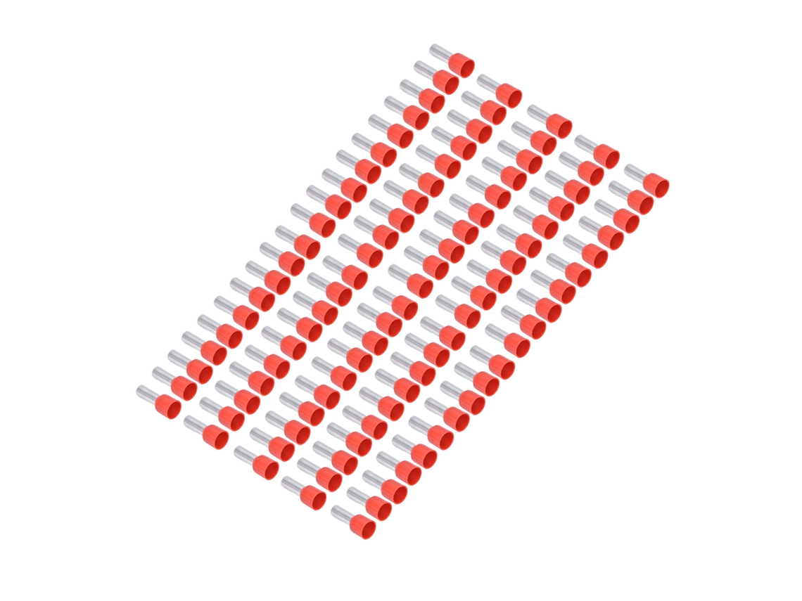 Conector De Solda Cobre Isolado 8awg 100pcs