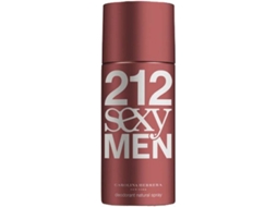 Desodorizante CAROLINA HERRERA 212 Sexy Men Desodorizante Spray (150 ml)