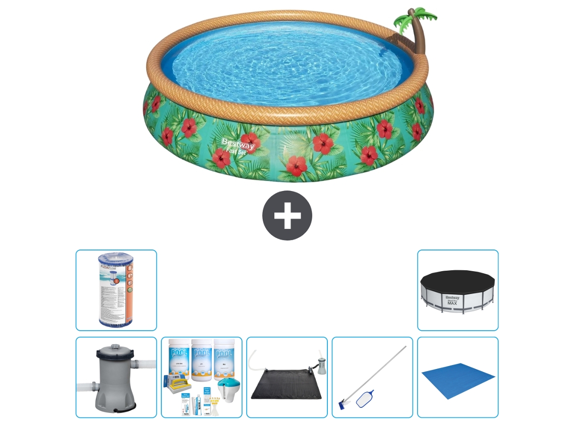 Bestway Piscina Bestway Fast Set Redonda - 457x84 Cm - 8-peças S21460