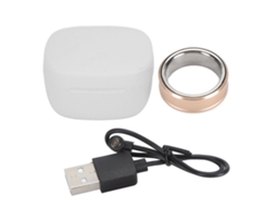 Anel Inteligente De Saúde Monitoramento De Sono Contagem De Passos Ip68 À Prova D'água Recarregável Rose Gold 9