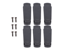 Aetheria 6pcs Clip de Cinto para Rádio Bidirecional Uv xr Bf a58 Uv 9r Plus Gt 3wp Uv 5s Bf 9700 Série