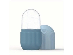 Massageador Facial de Silicone com Rolo Gelo, Sem Eletricidade GOKOCO