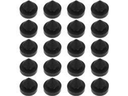 Conjunto De 20 Batentes De Borracha Para Portas Com Fivela Anticolisão.