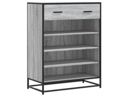 Shoe Cabinet, Shoe Cabinets Vidaxl Cinzeto Madeira Processada (n/a)