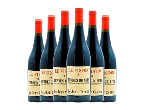 Vinho JEFF CARREL Le Fiston Terres du Midi Cinsault (0.75 L - 6 Unidades)
