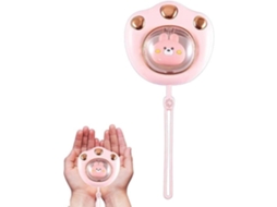 Aquecedores de Mãos Recarregáveis Mini Aquecedor Elétrico de Mãos Garra de Gato 2400Mah Usb Aquecedor de Mãos Reutilizável Z324