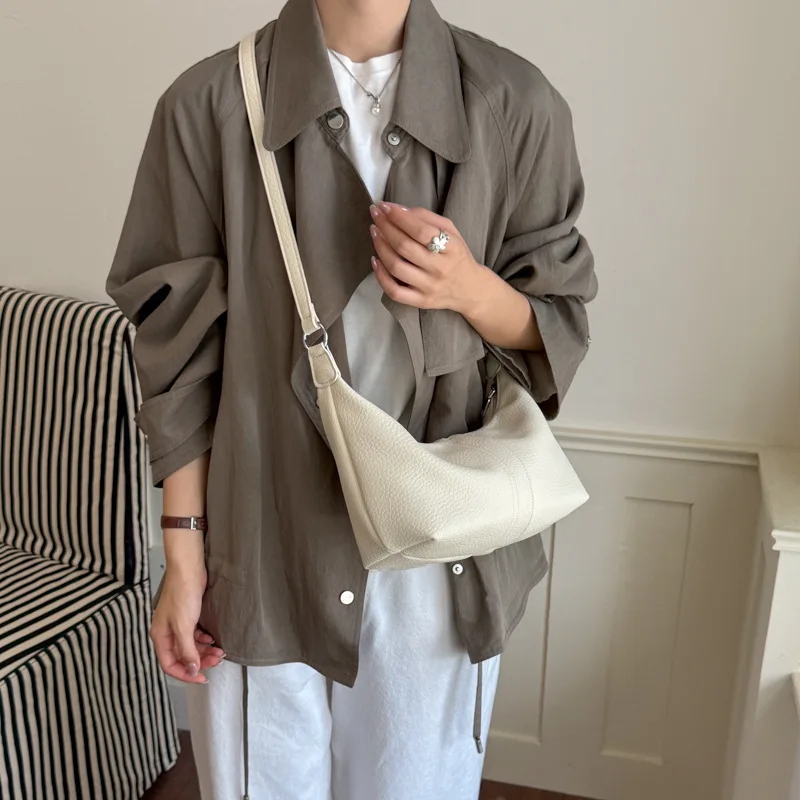 Bolsa Transversal Feminina Casual (branca), Estilo Designer, Bolsa De Mão Feminina