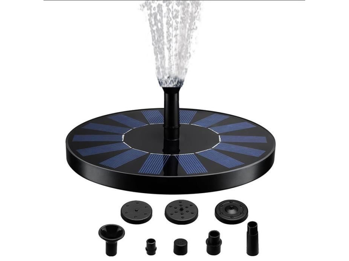 Fonte Solar - Bomba de Água Solar - Funciona Automaticamente - Pr Fontaine Garden Pond Piscina Lagoa S/MARCA