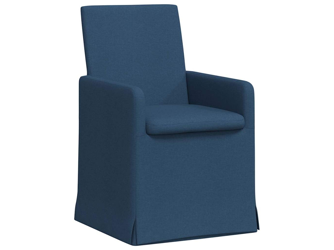 Cadeiras de Jantar 2 Pcs Azul 57