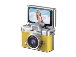 Mini Câmera Digital De 2026 Com Tela Lcd Articulada De 1,47 Polegadas, Mini Câmera Retrô Para Chaveiro Com Cartão De 64 Gb - Ideal Para Viagens,