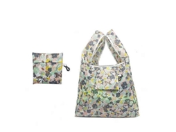 Bolsa Dobrável Vogue Para Guardar Flores, Sacola De Compras, Bolsa Feminina Portátil Da Moda Com Estampa De Flamingo, Reutilizável E De Grande Ca