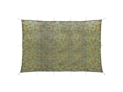 Vidaxl Rede De Camuflagem Com Saco De Armazenamento 5x6 M Verde