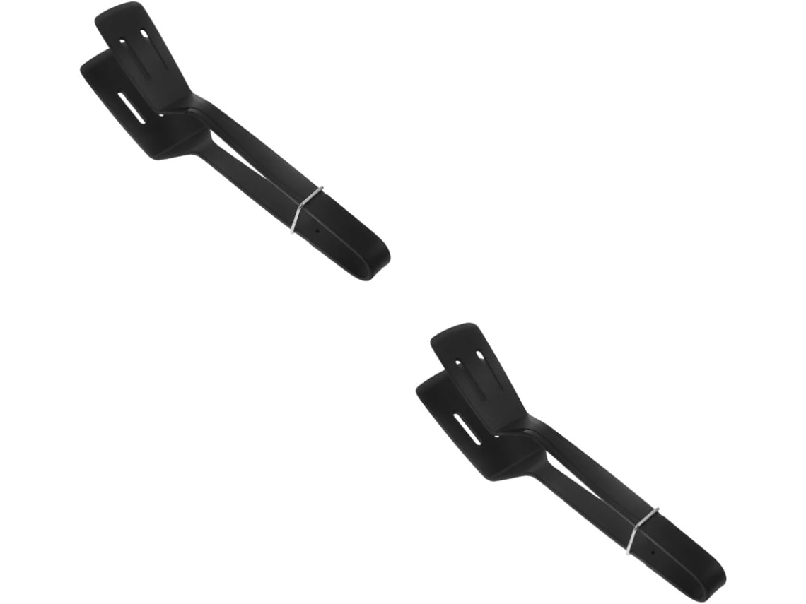 Pinças Multifuncionais De Silicone Toddmomy 2 Peças Para Cozinha, Churrasqueira, Espátula Para Bife, Porta Ovos