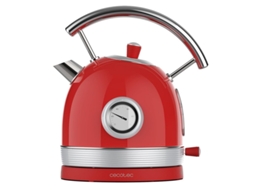 Chaleira Estilo Vintage 2200 W de Potência e 1,8 Litros de Capacidade CECOTEC
