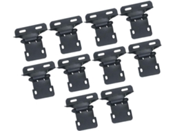 Conjunto De 10 Dobradiças Resistentes Para Portas Armários, Gavetas E