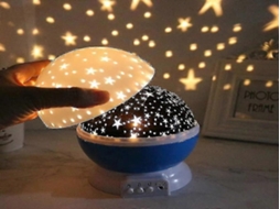 Lurelia Projetor Galáxia Céu Estrelado Led 360° Com Usb, Pilhas E Luz Noturna, Luz Noturna Decorativa