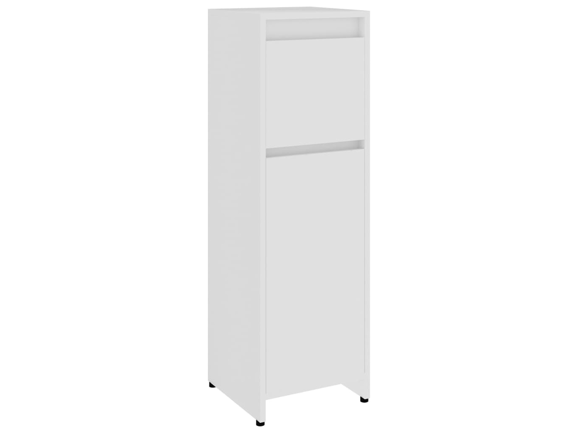 Bathroom Cabinet, Bathroom Cabinets Vidaxl Branco Madeira Processada (n/a)