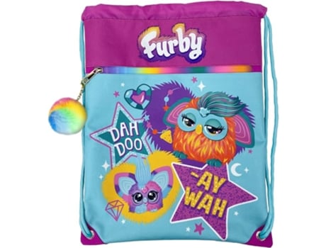 Mochila De Ginã¡stica Furby Roxa 83855