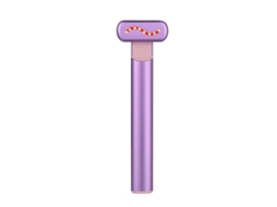Dispositivo Facial Portátil De Luz Vermelha Led Para Rosto E Pescoço Massagem Por Vibração Roxo Bestvite
