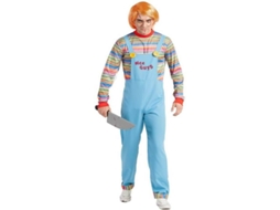 Fato de Homem DISFRAZZES Boneco Diabólico (Tam: S)