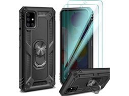 Capa Samsung Galaxy A51 HONGWE. Preto
