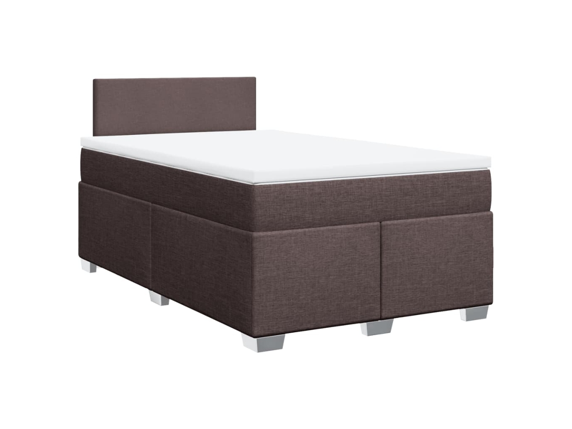 Box Spring Bed, Box Spring Beds Vidaxl Marrom Tecido (120 X 200 Cm)
