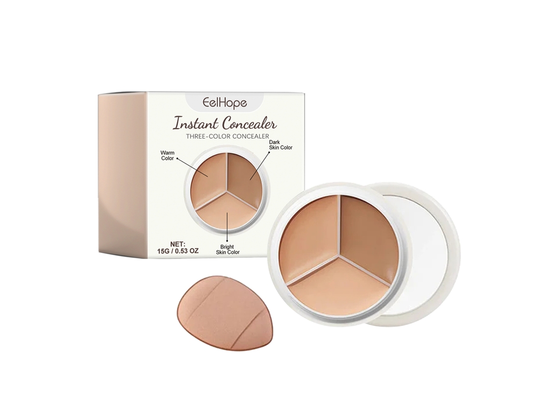 Concealer Três Cores Worten Camuflagem Ideal