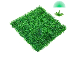 Planta de Hera Artificial 50,8 X Cm Plantas Artificiais Decorativas 6 Peças Esteira Cerca Viva Buxo com Espessura 4 Jardim Vertical 100% Pe Pendentes