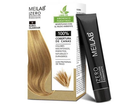 Meilab Zero Coloração Permanente 9 Louro Glamour