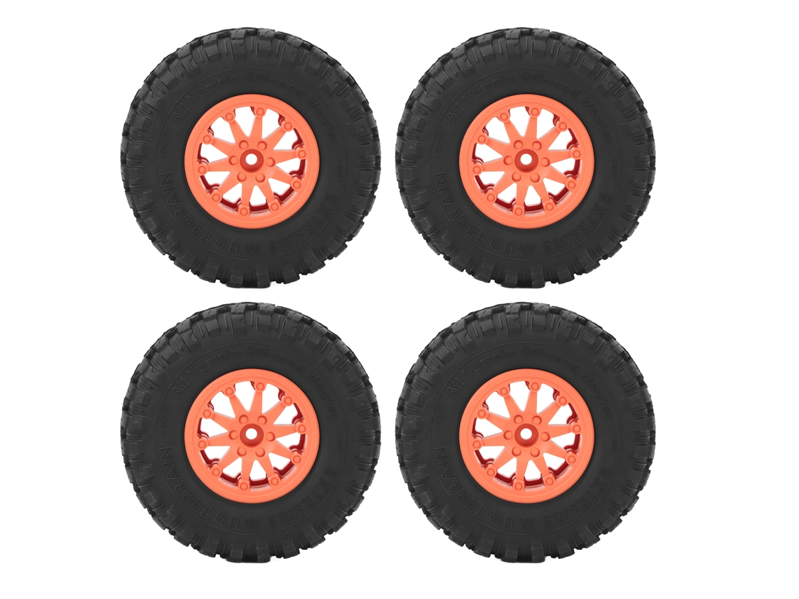 Pneus Laxiscreed 2.2 Polegadas Para Rc Crawler, Alta Performance E Durabilidade