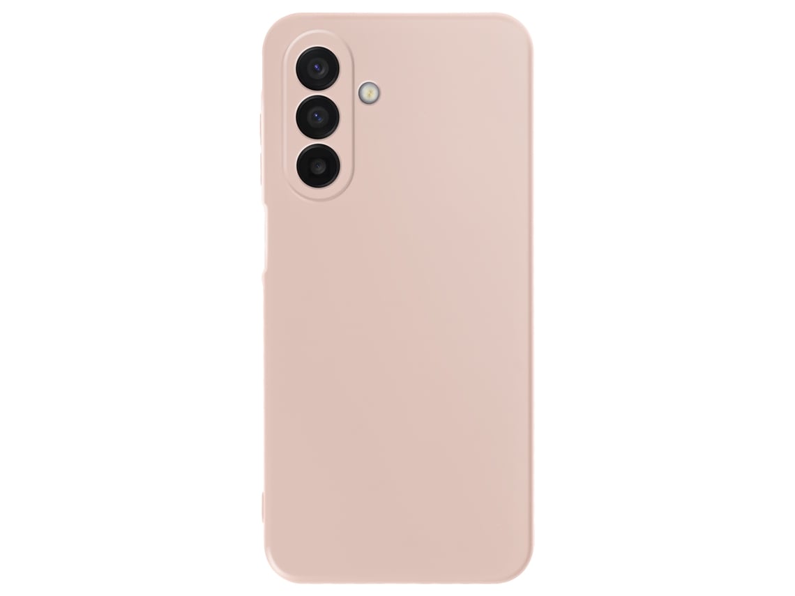 Avizar Capa Para Galaxy A17 Em Silicone Macio Com Reforço Para Câmera Rosa