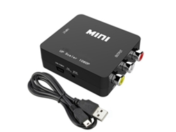Adaptador Escalar Av Para Hdmi Compatível Com Conversor De Vídeo Composto Hd Rc Aquaforge
