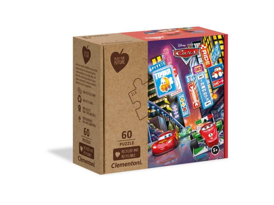 Clementoni Puzzle 60 Peças Carros