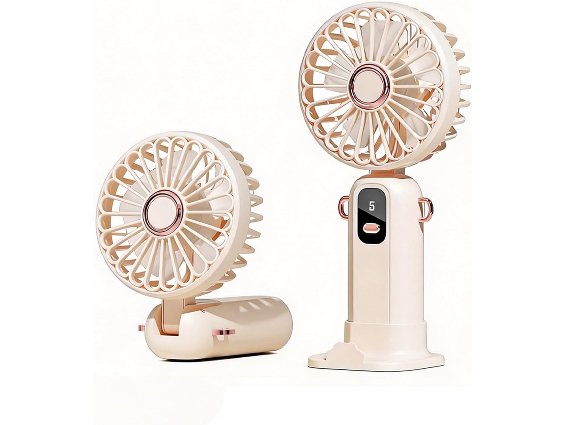 Mini Climatizador Evaporativo Recarregável Via Usb L7, Ventilador De