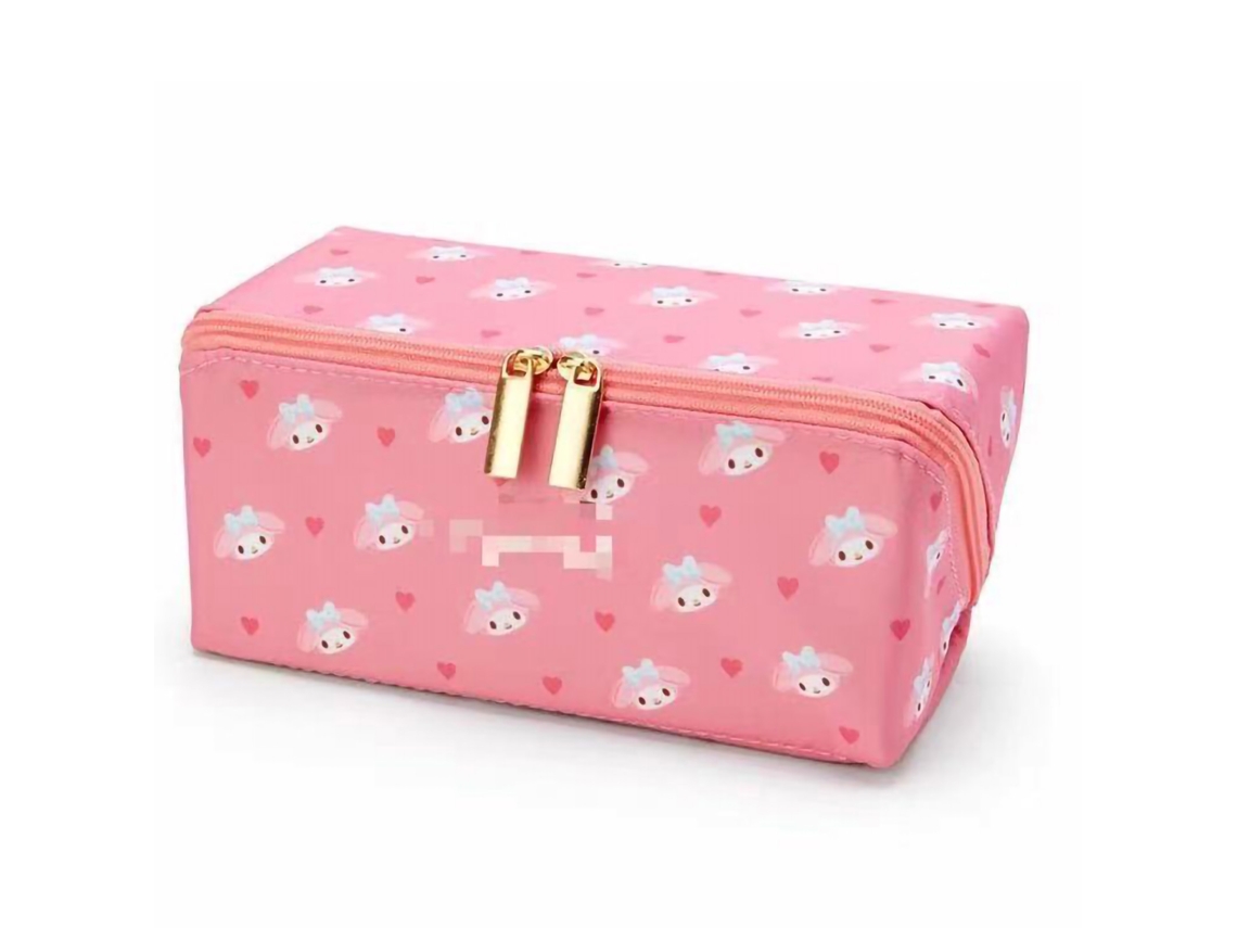Bolsa de Maquilhagem Cartoons com Grande Capacidade para Cuidado da Pele e Viagens, Bolsa Cosmética Diária Tipo 1