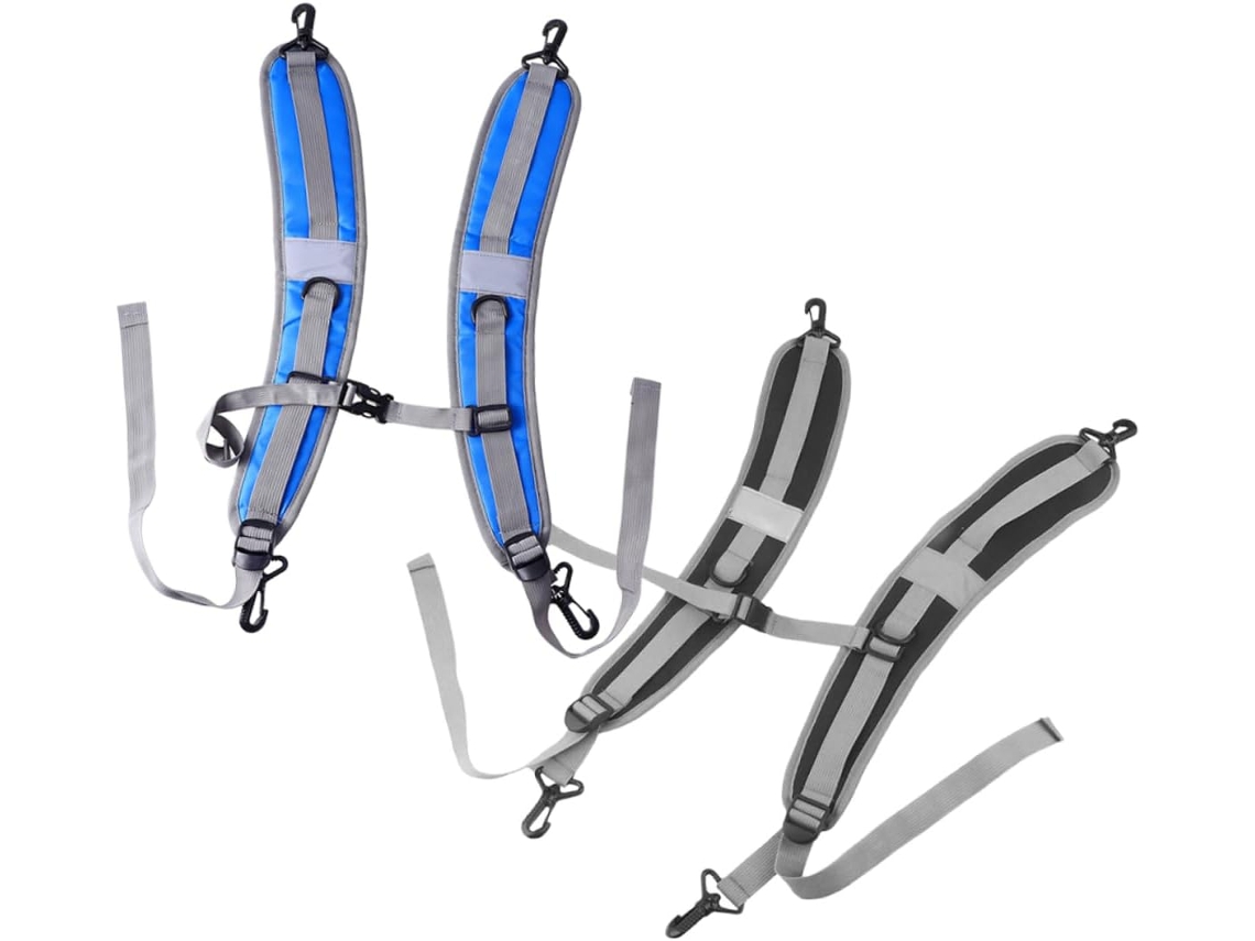 Conjunto De 2 Alças Impermeáveis Para Bolsa De Câmera, Ajustáveis E Antiderrapantes, Ideais Para Fot Gokoco