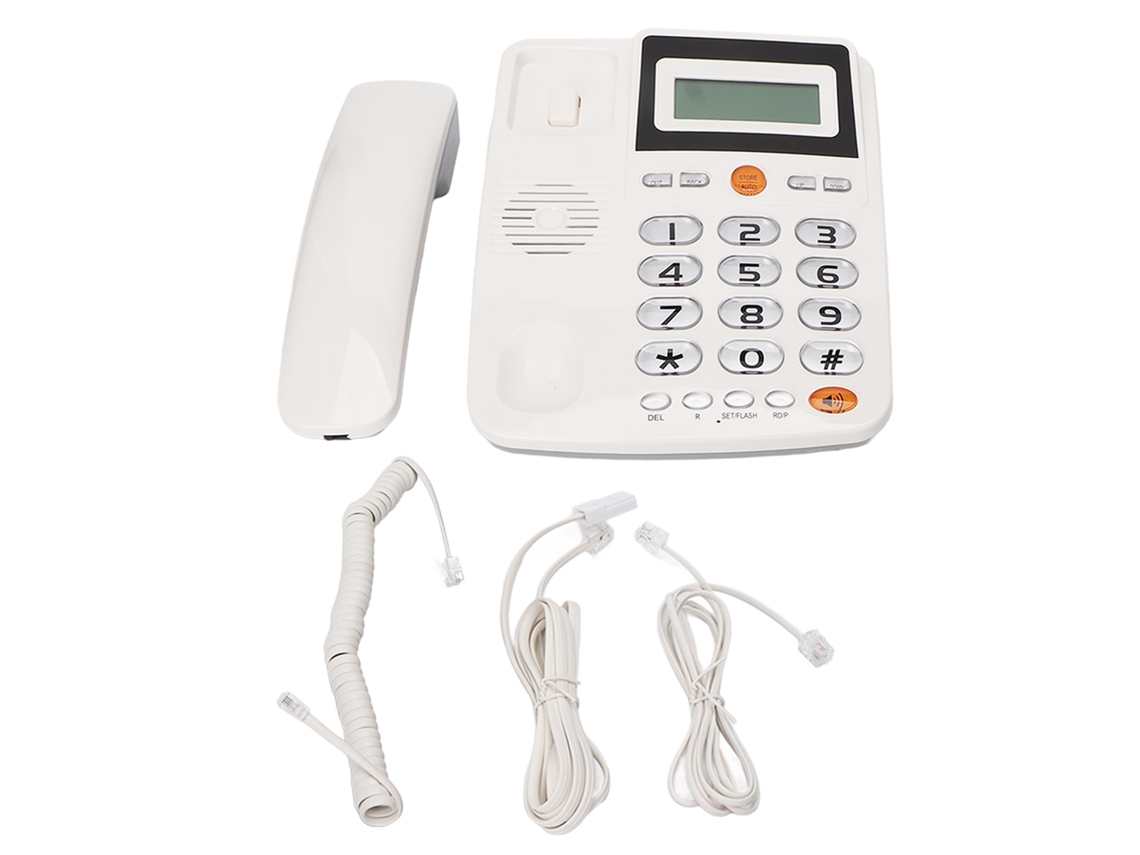 Telefone Fixo LAXISCREED com Botões Grandes para Idosos
