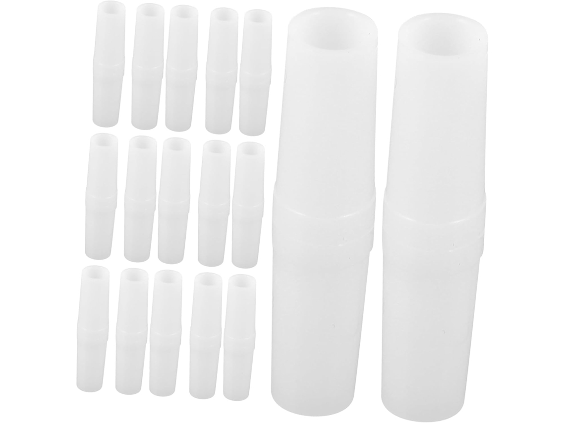 Conjunto De 20 Peças Conectores Suporte Para Mosquiteiro, Adaptador Reto, Conector De Canto, Junta De Poste Pequena Para