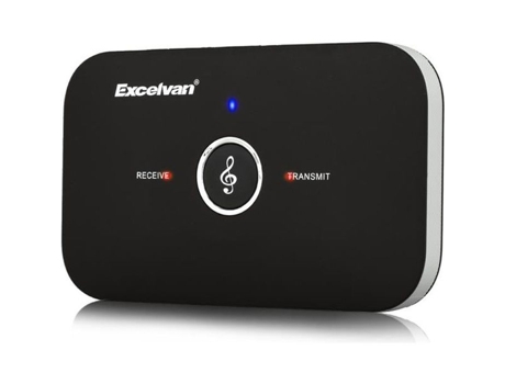 Excelvan RT-B6 2 em 1 Transmissor e Receptor Bluetooth Adaptador de Áudio Sem Fio com Áudio Hifi de Áudio de 3,5mm para Smartphone-TV-PC EXCELVAN