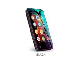 MP3 YIZHOOD (8G)(Bluetooth, sem WiFi)Portátil HiFi 4.0 Full Touch Screen FM / Gravador preto