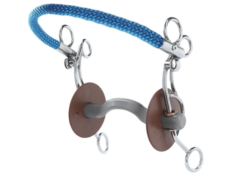 Macio Hackamore Tandem Konnex Prateado 130 Mmberis