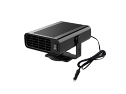 KOFIHETY Aquecedor De Carro Portátil 12v, 150w Desembaçador De Para Brisa, 2 Em 1 Aquecedor E Ventilador De Resfriamento, Desembaçador Rotativo 360° Para Cinze