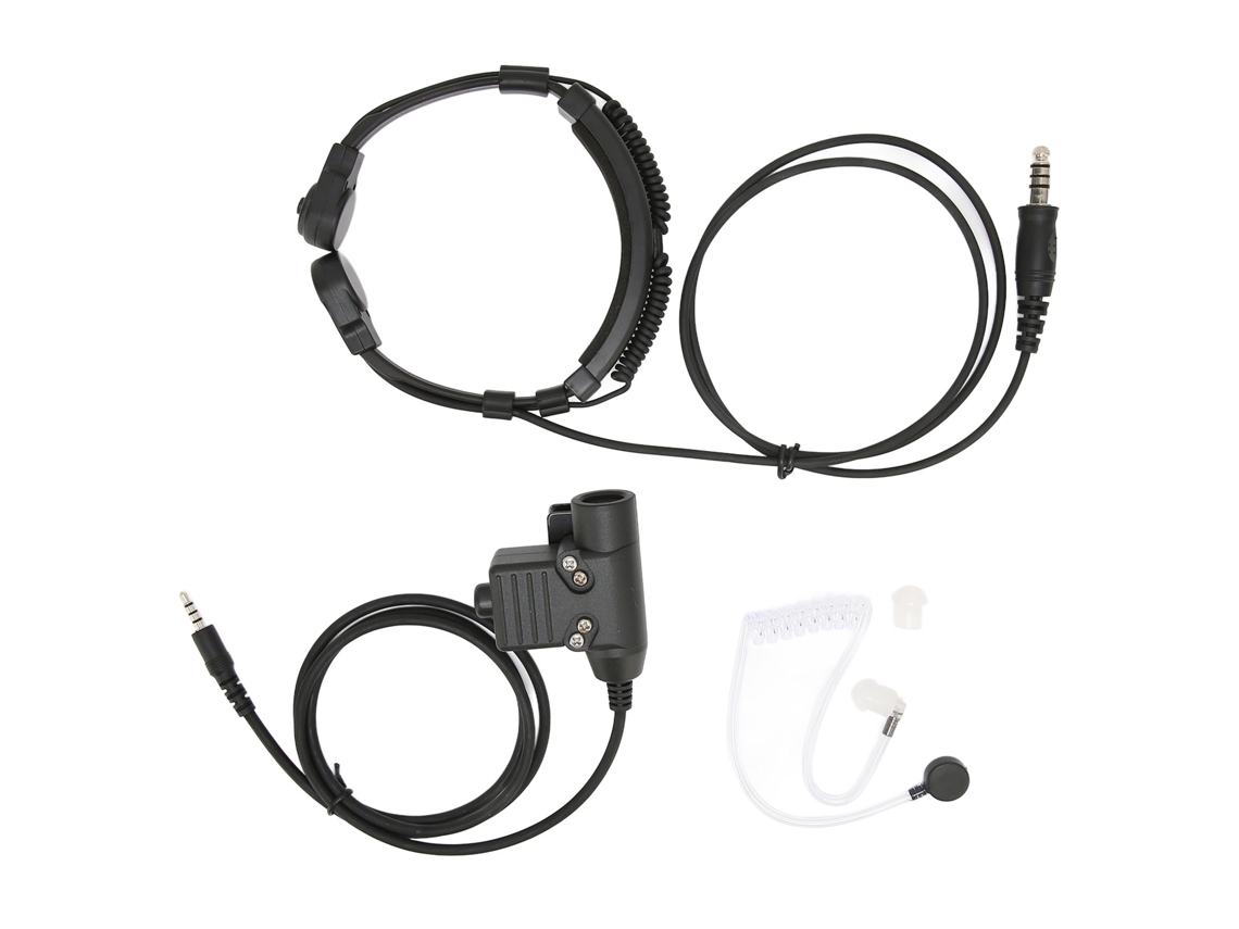 Fone De Ouvido Com Microfone De Garganta Transmissão Bidirecional Compatível Com Celular