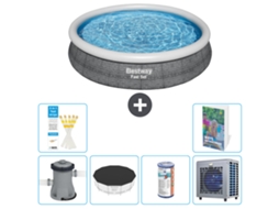 Bestway Piscina Bestway Fast Set Redonda - 366x76 Cm - 7-peças S203